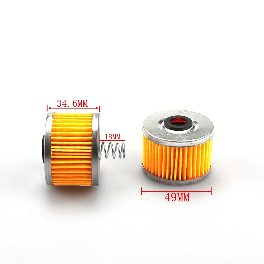 Filtro de aceite para motocicleta Compatible con piezas de repuesto de motor Yama Feizhi150Fz16 FZ16, elemento de rejilla de aceite duradero de alto rendimiento
