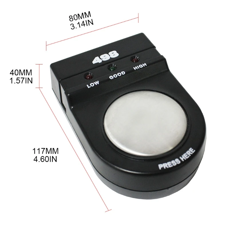 Комплект индикаторов тестера поверхностного сопротивления ESD в сравнении с помощью тестера сопротивления поверхности ESD безопасного