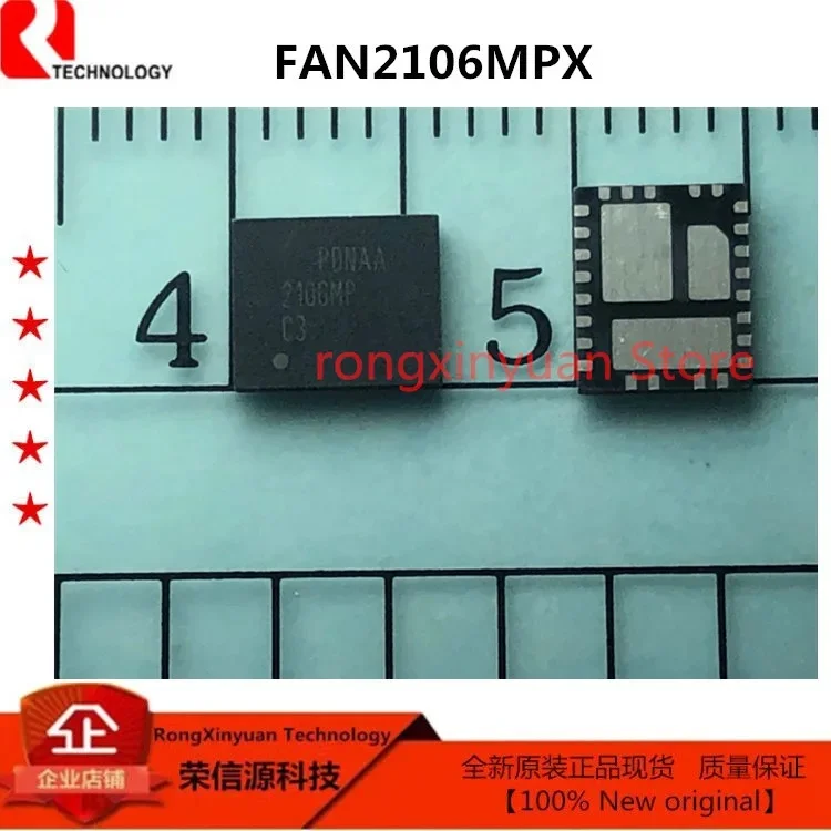 FAN2106MPX 마킹: 2106MP FAN2106MP FAN2106 tiny벅™6A, 24V 입력 통합 동기 벅 레귤레이터 100% 새로운 원본