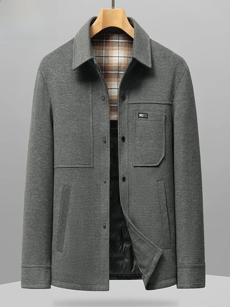 

Утепленная мужская зимняя рабочая куртка из нейлона для снежной погоды, повседневная, стандартного кроя, с длинными рукавами, на молнии, ветрозащитная