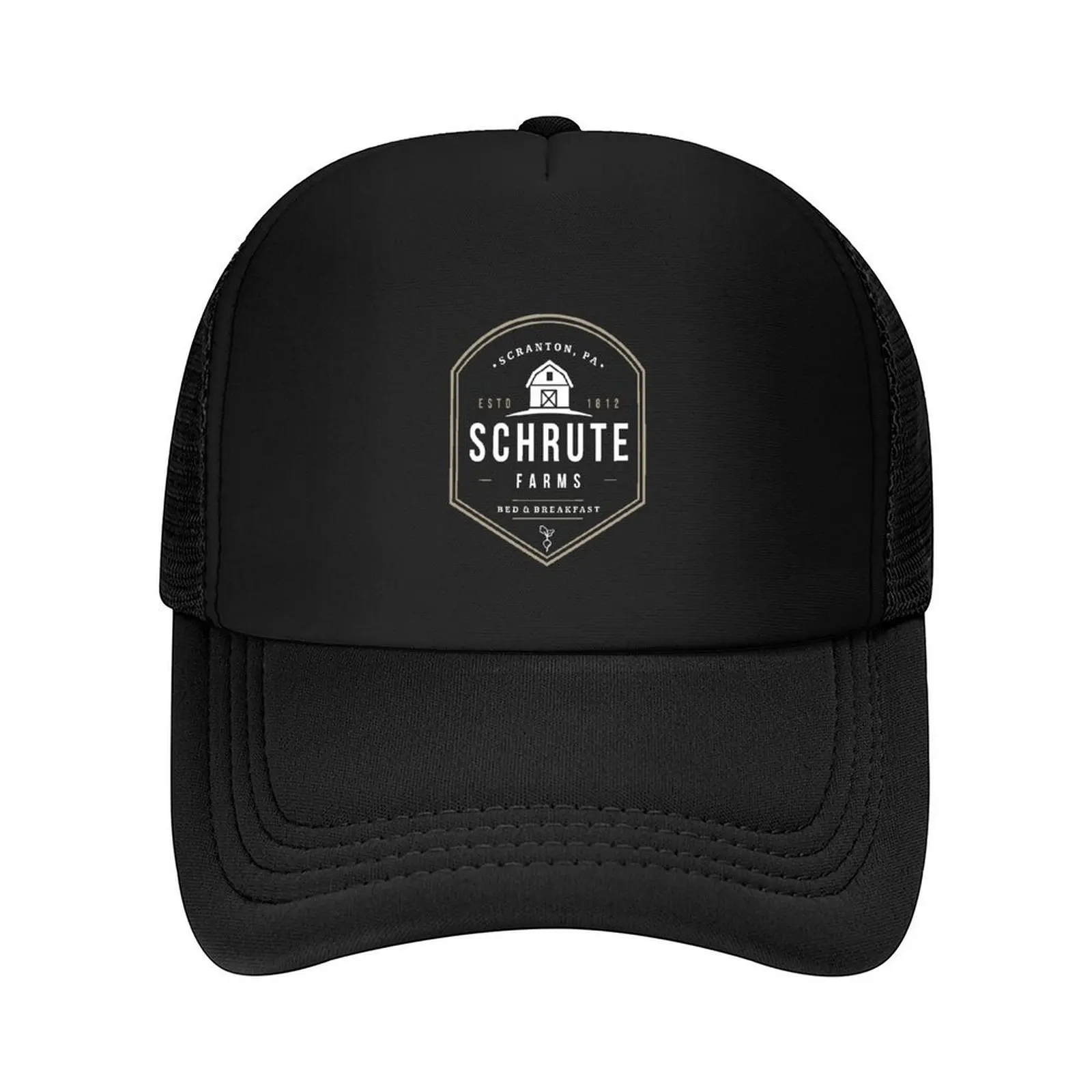 

Schrute Farms Bed & Breakfast - modern vintage logo Baseball Cap fashionable hats on offer Golf Mens Hats Women's