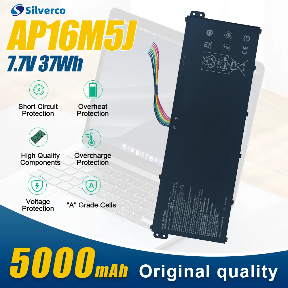 AP16M5J batería del ordenador portátil para Acer Aspire 1 A114-31 Series Aspire 3 A314-31 Series Aspire 3 A315-21 Series