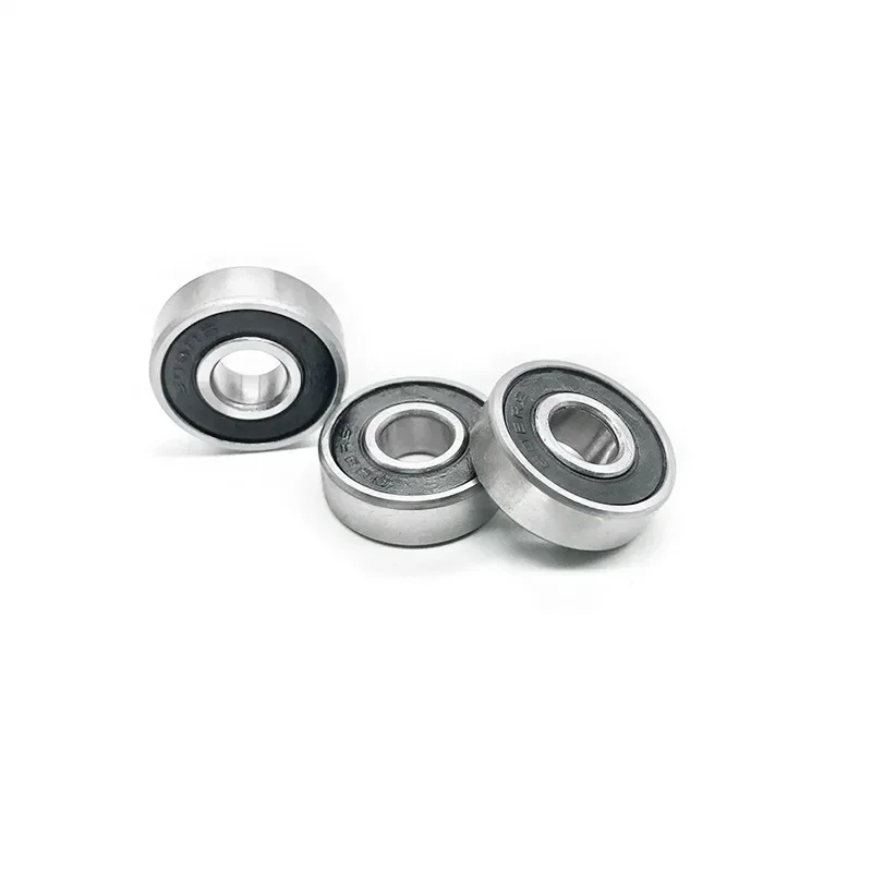 10pc Deep Groove Ball Bearing 6200 6201 6202 6203 6204 6205 2RS ZZ Rubber Sealed  Bearing Steel Miniature Bearing Metal