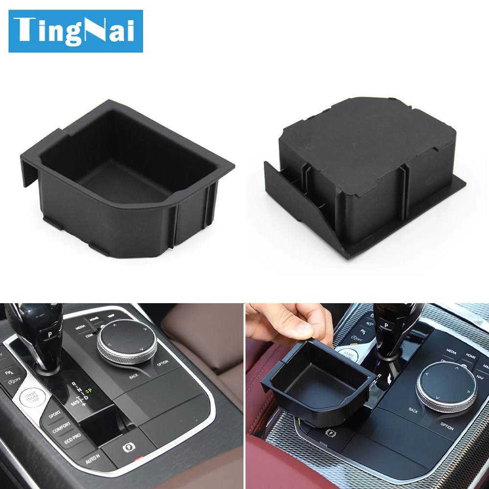 LHD RHD Car Front central Console Storage Box Modification For BMW 1 2 3 4 X3 X4 X5 X6 F40 F44 G20 G28 G29 G01 G05 G07