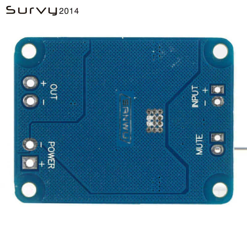 1PCS DC 12V-24V TPA3118 60W Mono Digital Audio Power Amplifier Board Amp Module