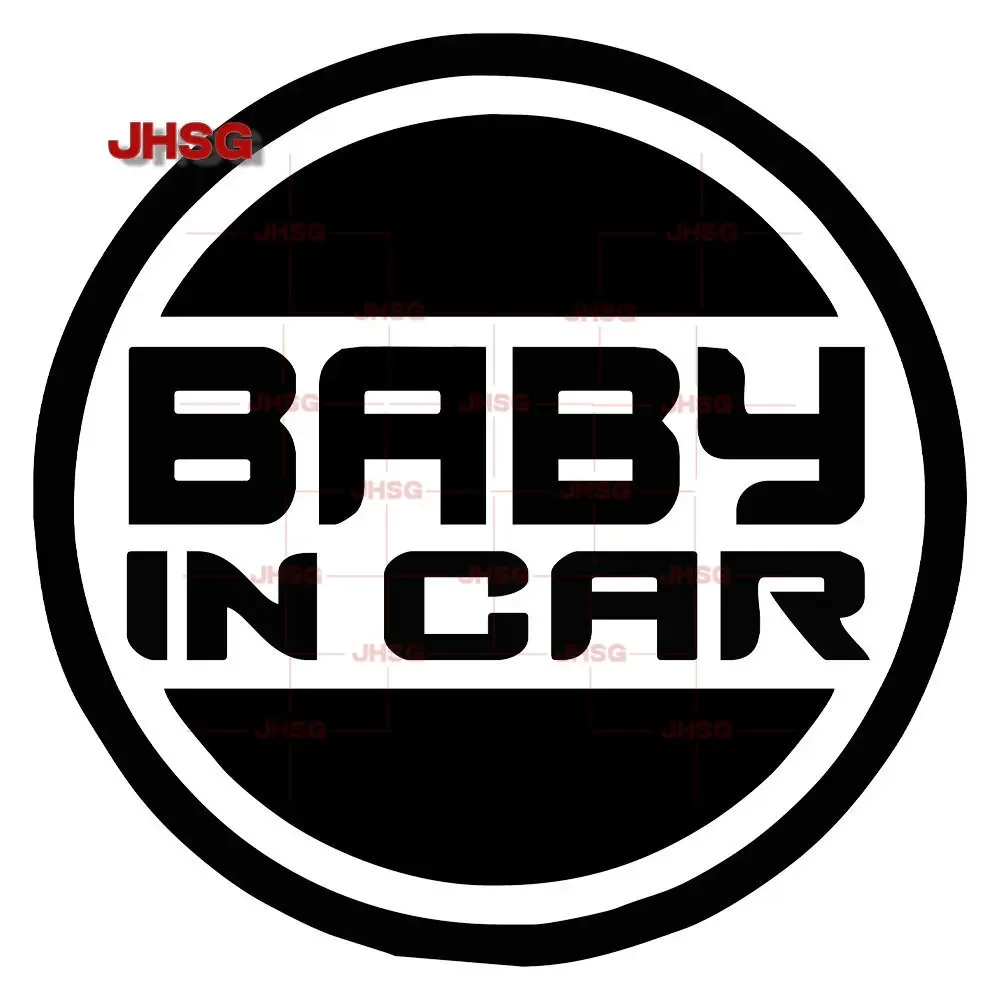 

BABY IN CAR Decal Vinyl Car Decal Car Motorcycle Decorative Accessories Waterproof PVC Decorative Tools Decal