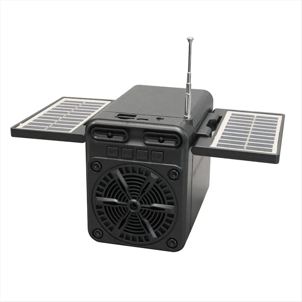 A99X Solar Emergency Charging FM Radio Multifunctional Bluetooth Speaker TF Card U Disk Playback with 18650 Battery
