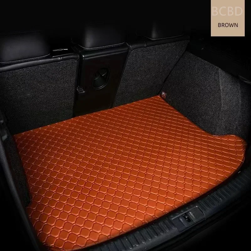 Car Trunk Mats Fit for Chevrolet for Cruze 2018 2017 Trunk Liner Cargo Foot Pads Products Parts Accessories Waterproof Rugs