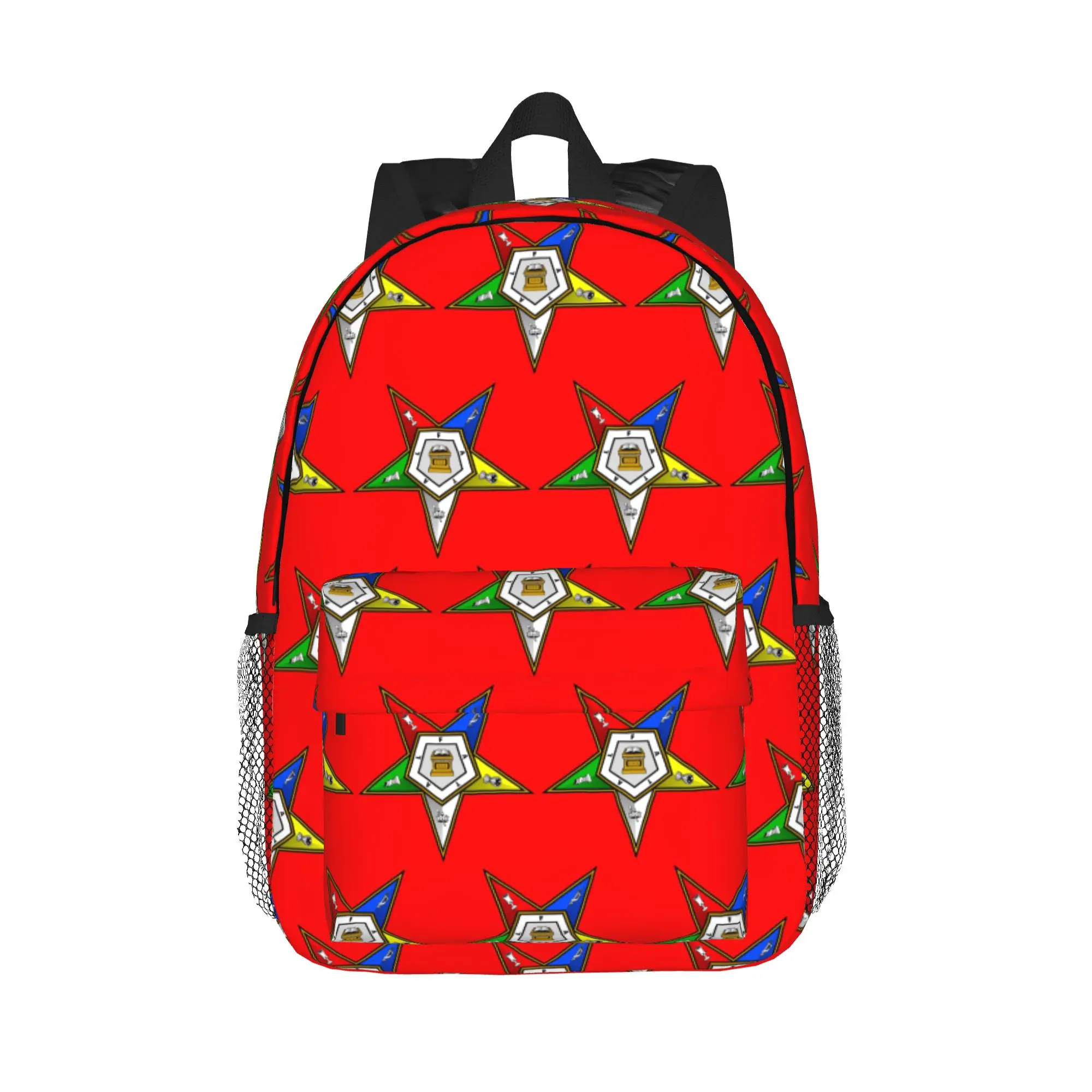 Oes Order Of The Eastern Star Backpack Hot Sale Daypack Large Capacity Boys Girls BookBag Shoulder Bags for Men Women School Bag