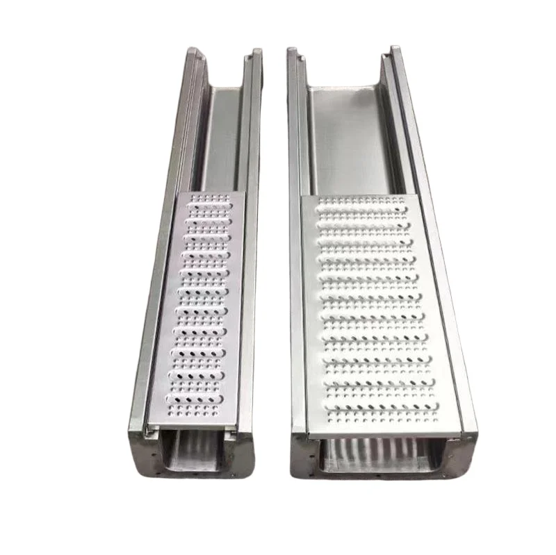 Stainless steel corrosion resistant iron grille cover durable driveway underground drainage sheet metal manufacturing