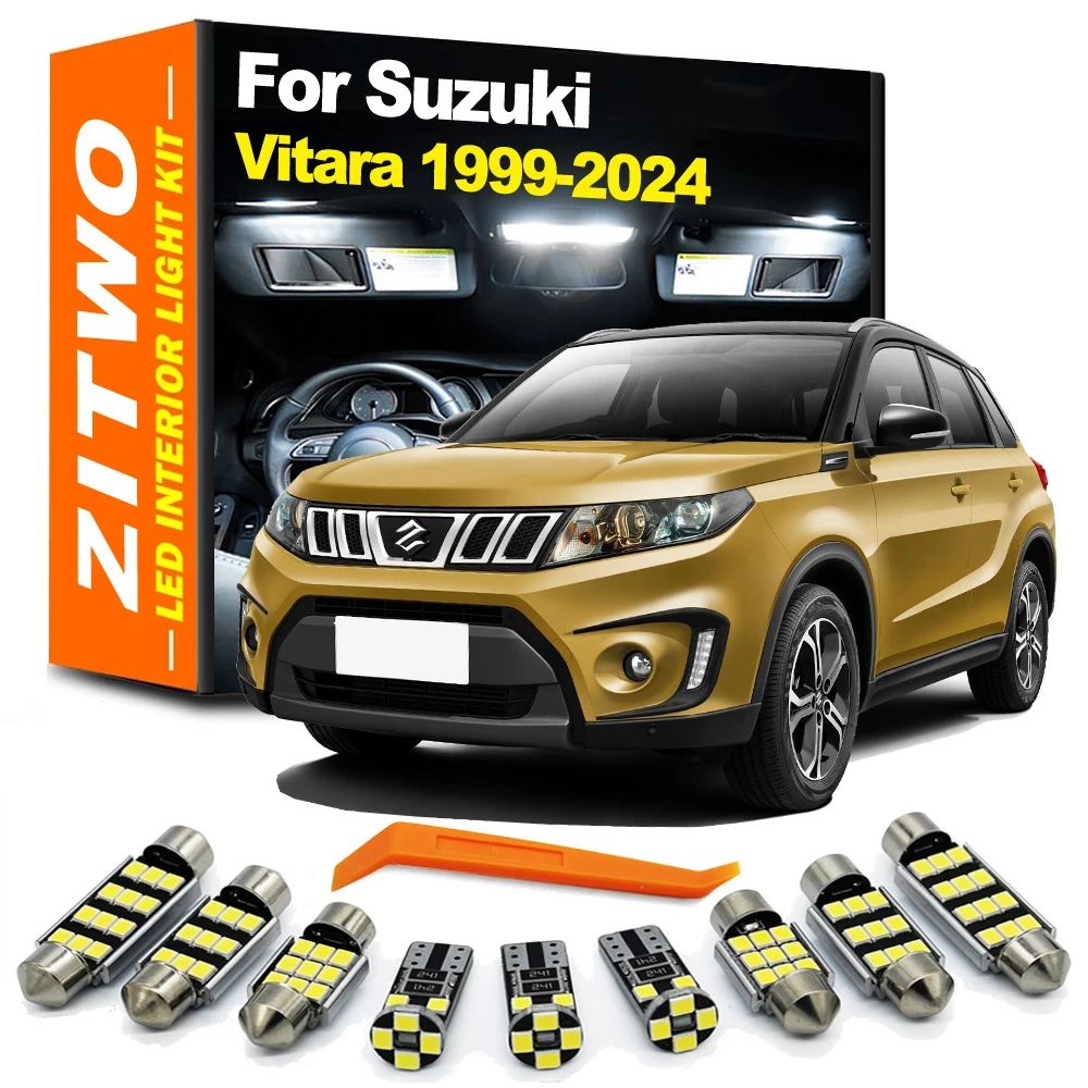 ZITWO LED Interior Light Kit For Suzuki Grand Vitara 1999- 2016 2017 2018 2019 2020 2021 2022 2023 2024 LED Bulb Accessories