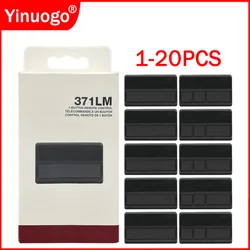 371LM 373LM 370LM 372LM Garage Door Remote Control 315MHz For Purple Learning Button Opener Include Clip