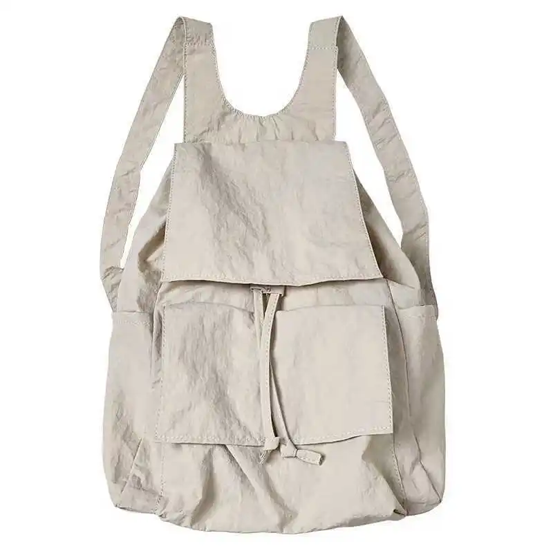 

Ultra-light Nylon Backpack College Student Schoolbag Literary Japanese Light Leisure Travel Bag School Backpack