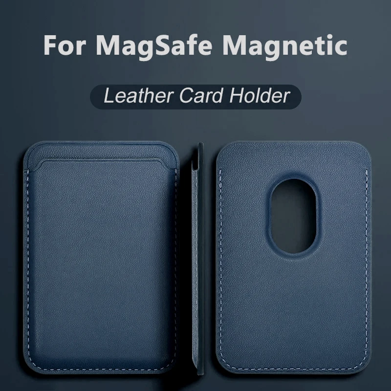 For Magsafe Magnetic Wallet Phone Case For iPhone 14 13 12 Pro Max Leather Card Holder Bag For iPhone 13 mini Cover Accessories