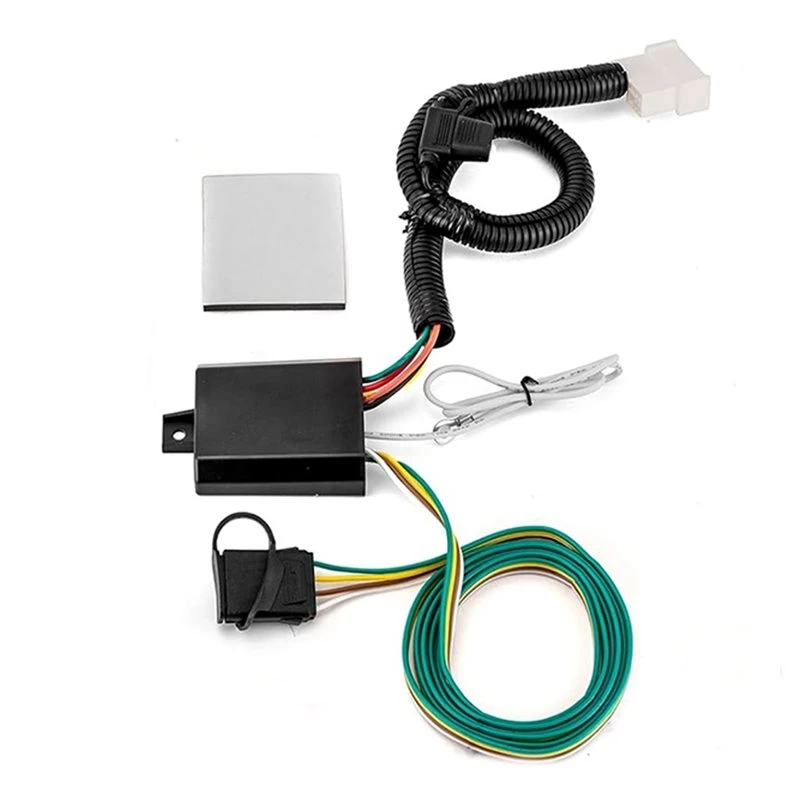 Unique For Honda Pilot 3Rd Gen 16-22 4-Pin Trailer Wiring Harness 4-Way Flat Trailer Connector For Passport 3Rd Gen 19-25