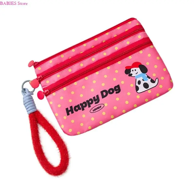 C9GB Cartoon Lanyard Multi Soporter Tolder Organizador almacenamiento bolsas moneda almacenamiento