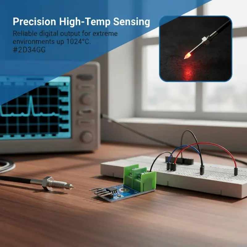 High Temperature MAX6675 Module K Type Thermocouple Sensor SPI Digital Temperature Detector  Raspberry Pi Electronic DIY