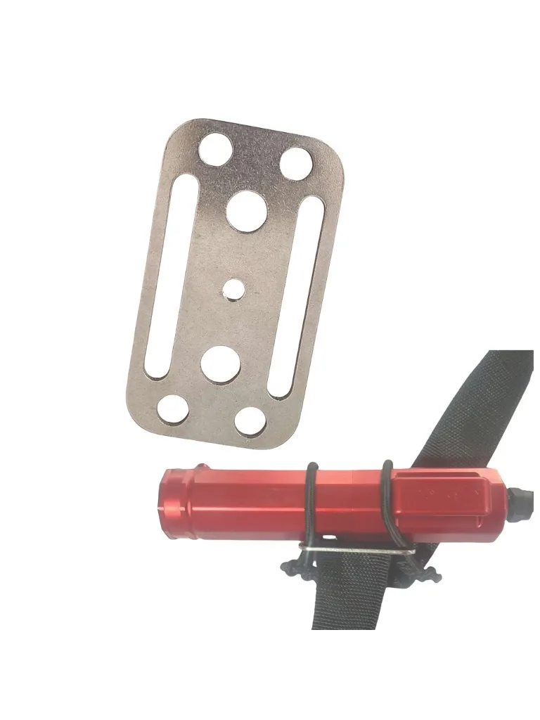 Plaque de fixation de poids de plongée, Clip de maintien de poids, garde-lumière de plongée, équipement sous-marin, retenue coulissante