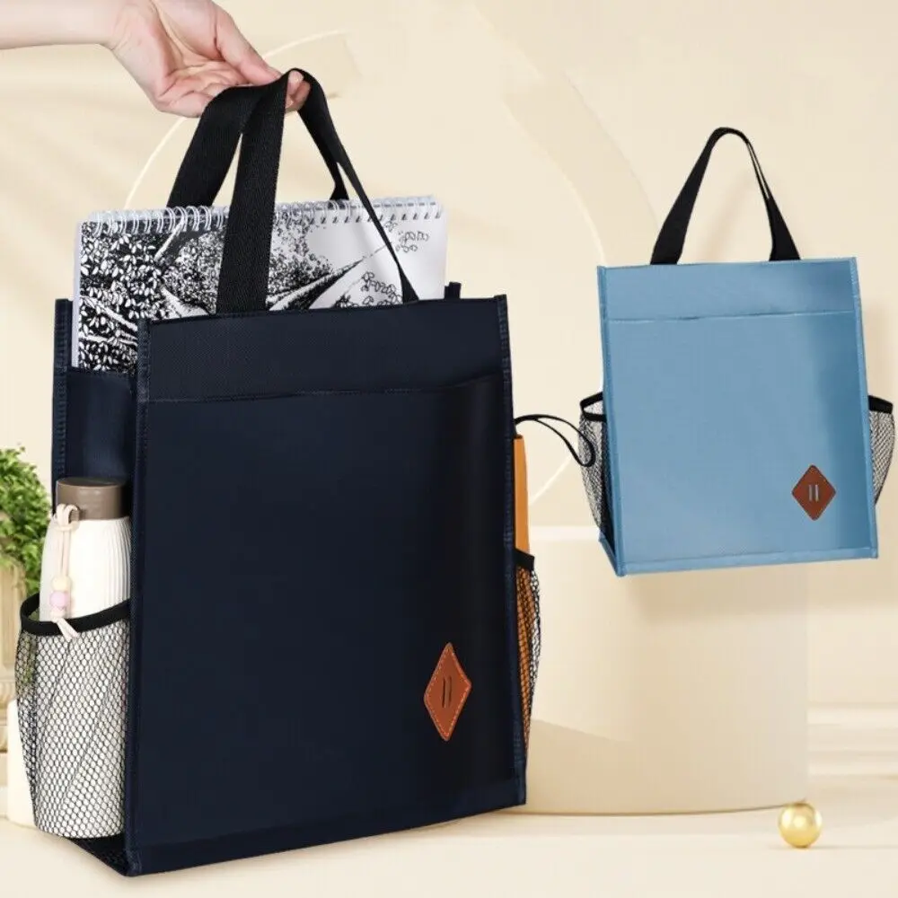 High Quality Large-capacity Tote School Bag 3-Layer Oxford Cloth Tutorial Bag Art Storage Bag Students