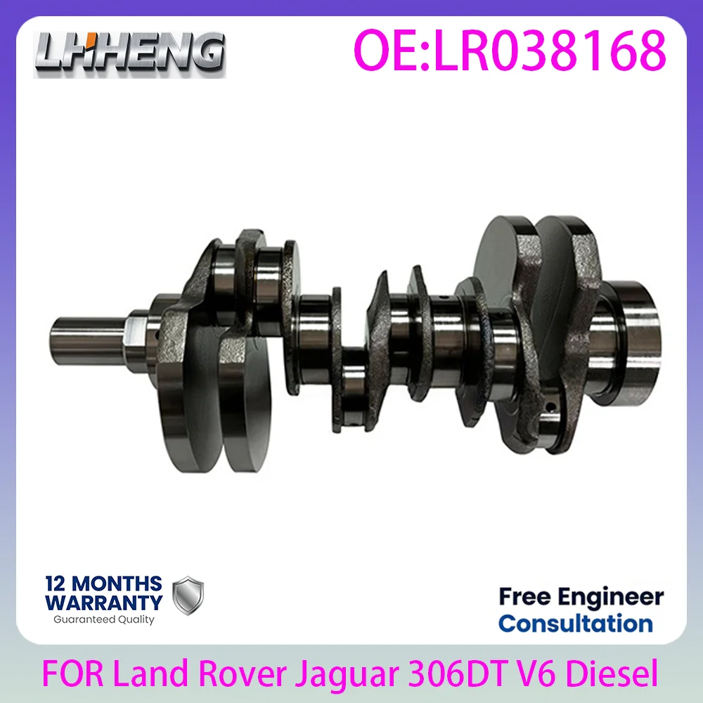 

Engine Crankshaft OE LR038168 For Land Rover Jaguar F-Pace 306DT 3.0T 3.0 L T Diesel TDV6 09-22 Engine Replacement Spare Parts