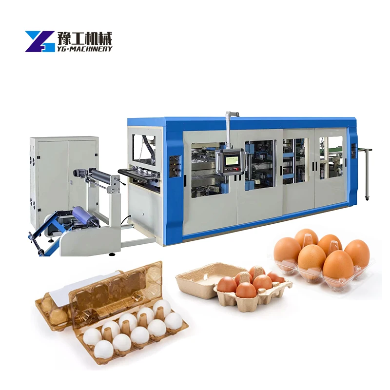 YG Automatic Plastic Vacuum Forming Machine Thermoforming Machine for Fast Food Container