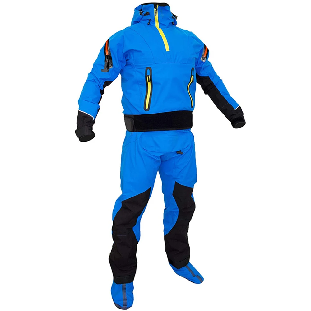 

Kayak Drysuit For Men Dry suit Surfing Padding Swimming Waterproof Breathable Drysuit