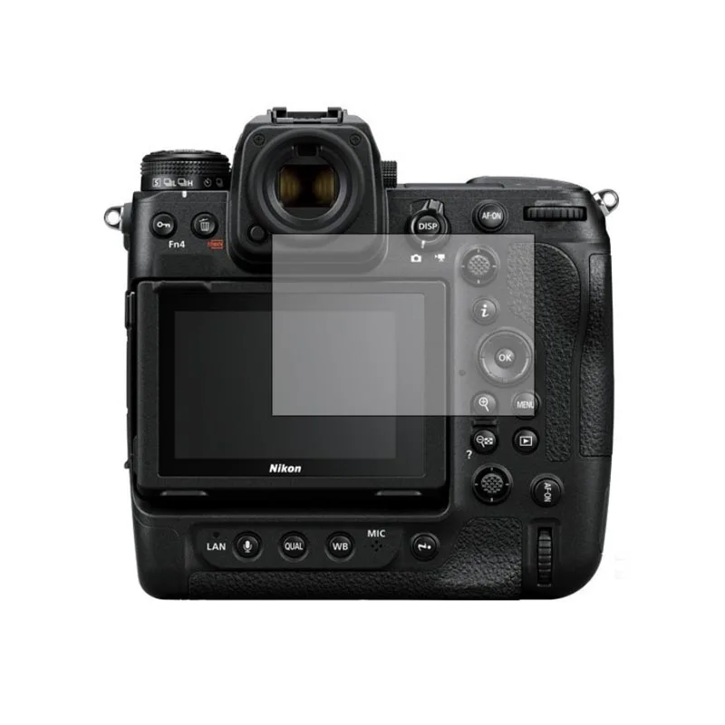 Protector de pantalla de vidrio 9H para Nikon Z9/Z8/Z6/Z7 II Z5 Z50 Zfc D3500 D3400 D3300 D5600 D610 D7000 D7100 D7200 D750 D780 D810 D850
