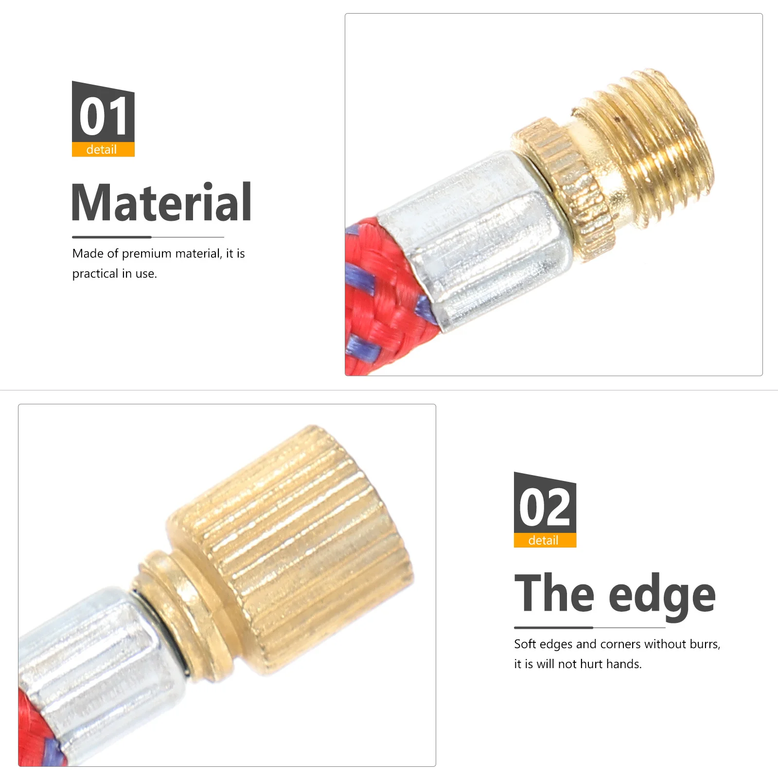 자전거 및 자동차용 밸브 어댑터 키트 이미지