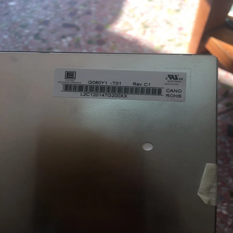 NEUE LCD DISPLAY PANEL G080Y1-T01