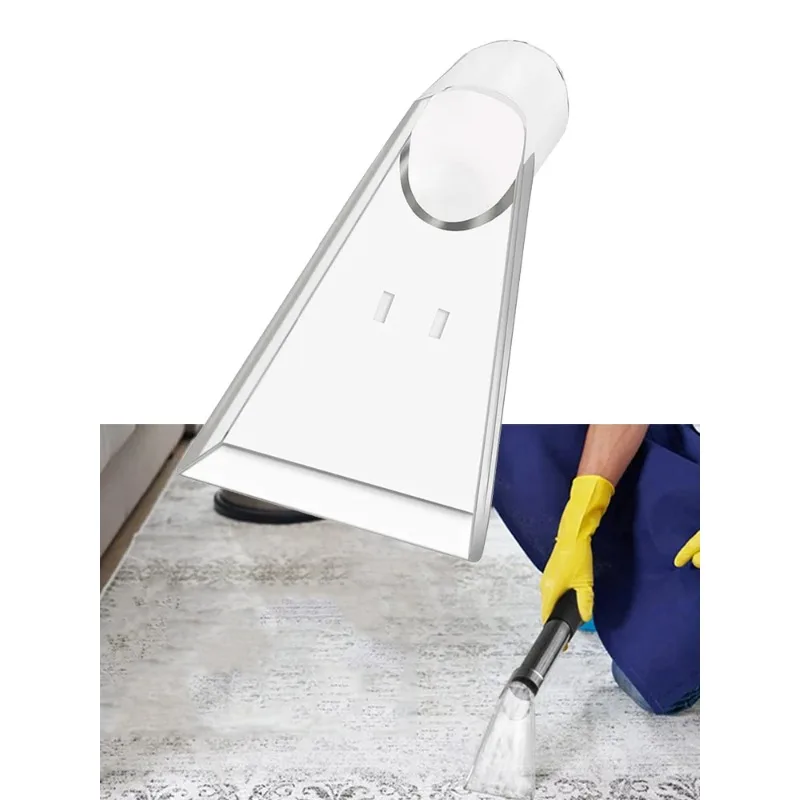 38mm Vacuum Cleaner Swivel Brush Nozzle Transparent 14x9.2cm for Carpet Floor Wet Dry Vacuum Replacement Accessory