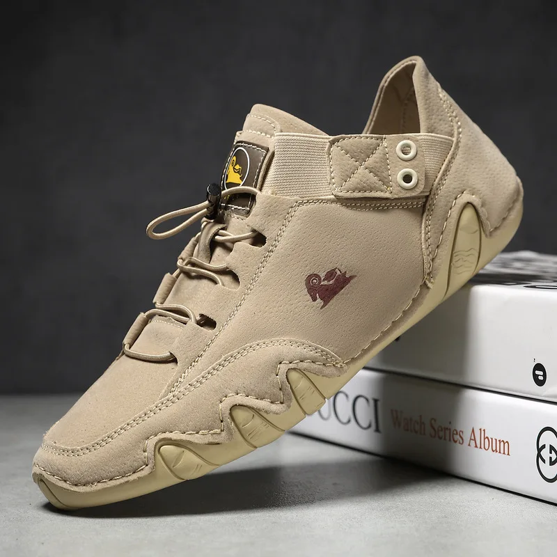 Spring Summer Cross-Border Hot Selling High Top Casual Sneakers for Men, Fashion Ankle Boots Daily Skate Board Walking Shoes