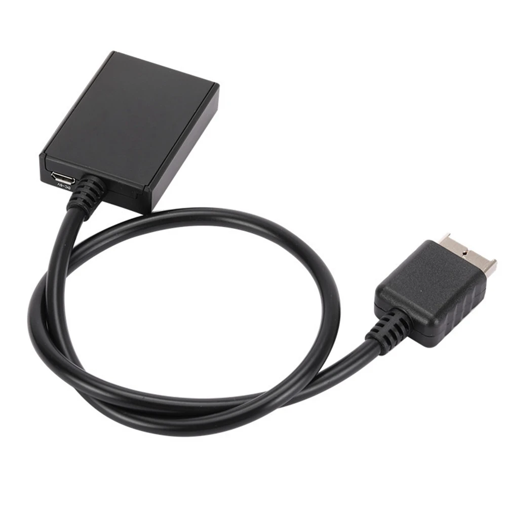 Adaptador convertidor de Audio y vídeo para PS2 a HD, 1080P, compatible con modos de visualización de PS1/2/3 para HDTV, PC, adaptador de Cable Full HD