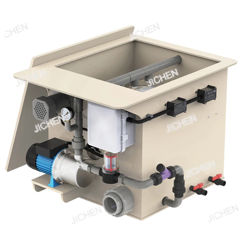 

Барабанный фильтр для пруда Промышленный фильтр Ферма аквакультуры кои Циркуляция воды Система без очистки Очистка воды