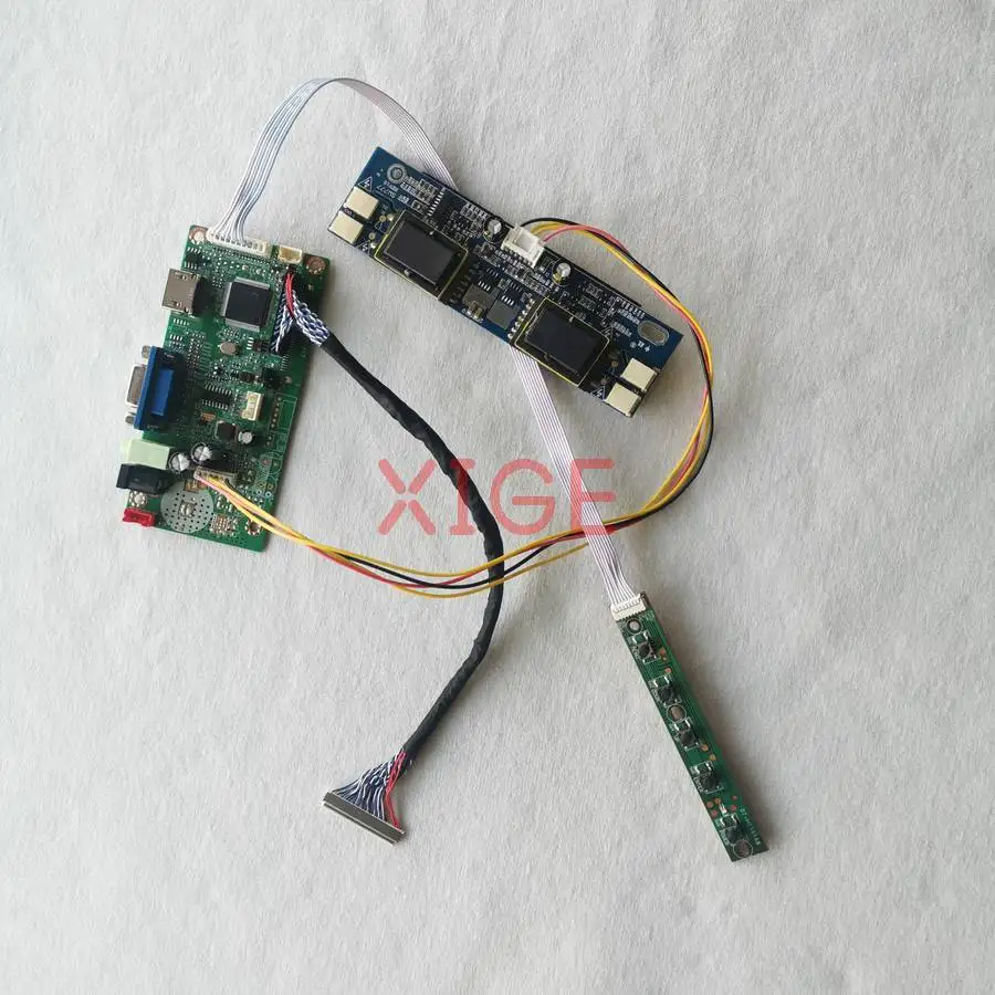 

Комплект для самостоятельной сборки контроллера монитора для CLAA201WA04 CLAA220WA01 M210W1 M190Z1, 1680x1050, LVDS, 30-контактный, 1680*1050, 4-CCFL, HDMI+VGA