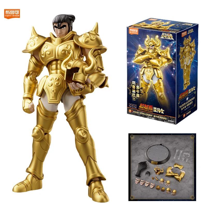 

Blokees Gold Saint Building Block Saint Seiya Taurus Aldebaran Sagittarius Aiolo Pegasus Seiya Garments Collection Assemble Toy