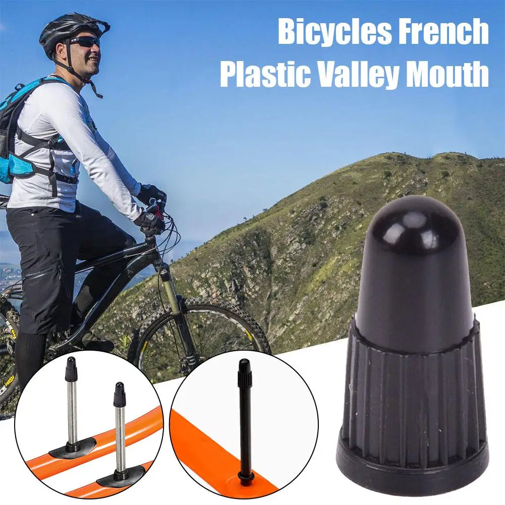 20/50Pcs Leakproof For Presta French Valve Bicycle Tire Valve Caps Bicycle Tire Valve Cap Professional Plastic Caps Protect M0C2