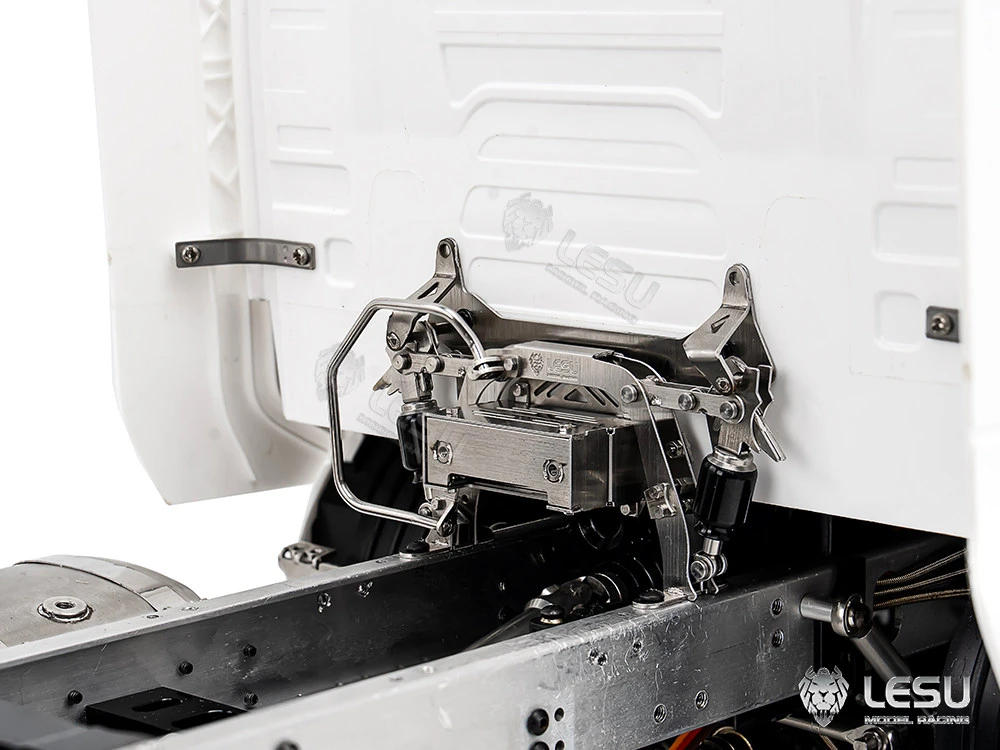 LESU RC Truck CAB Fester Karosserie-Bausatz Kabinen-Schnallenhalter für Tamiya 1/14 RC Truck Trailer für Scania 770S Metall-Schnallen-Upgrade-Teile – Detail 6