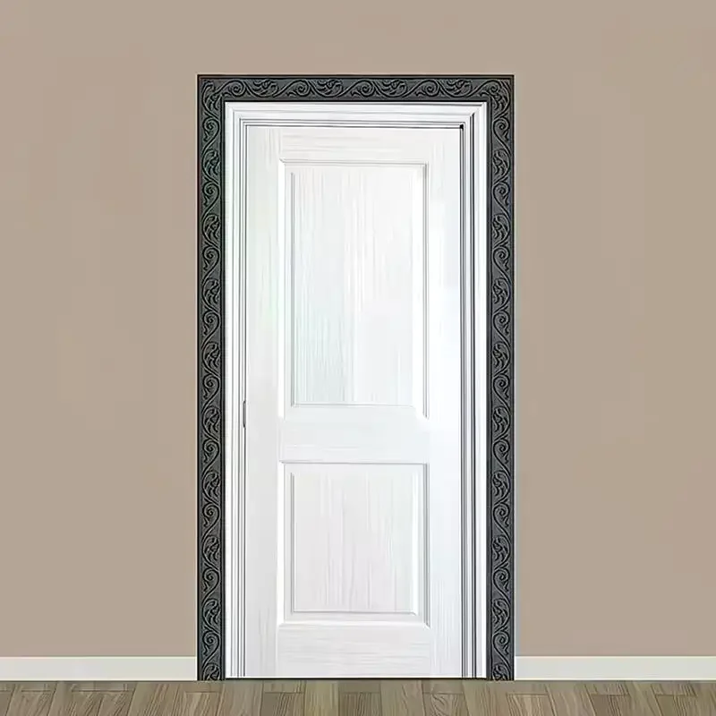 3D Embossed Foam Wall Decor Self-Adhesive Waterproof 230cm Wall Trim for Bedroom Living Room Home Renovation
