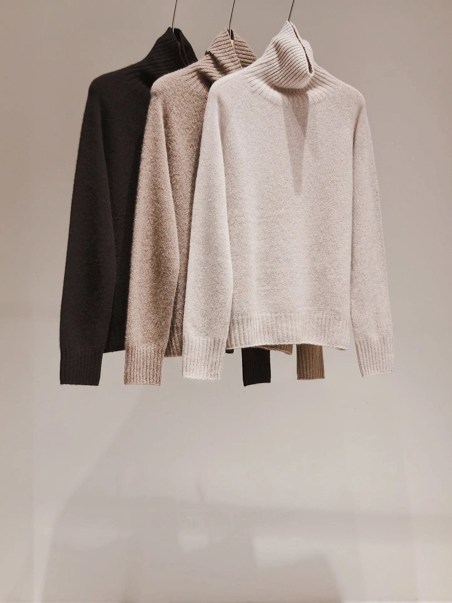 

Роскошный вязаный свитер Duetto Camere с высоким воротом, ультрамягкий, комфортный, женский, модный, теплый, шерстяной топ для зимы