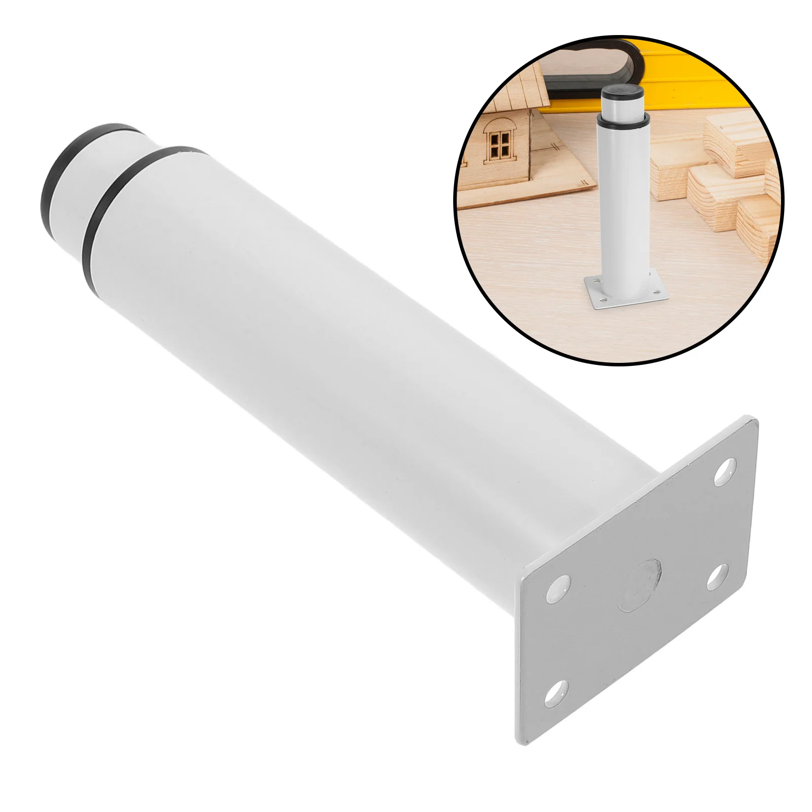 

Metal Adjustable Furniture 15Cm Height Bed Frame Support Legs For Cabinet Table Sofa Chair Storage Enhancement