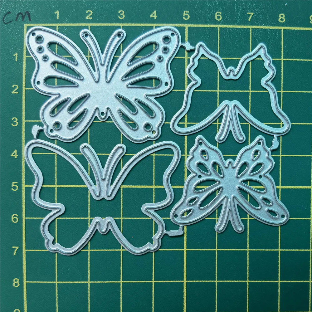 (11 Styles) Beautiful Butterfly Insect Metal Cutting Dies DIY Scrapbooking Paper Photo Album Crafts Mould Cards Punch Stencils