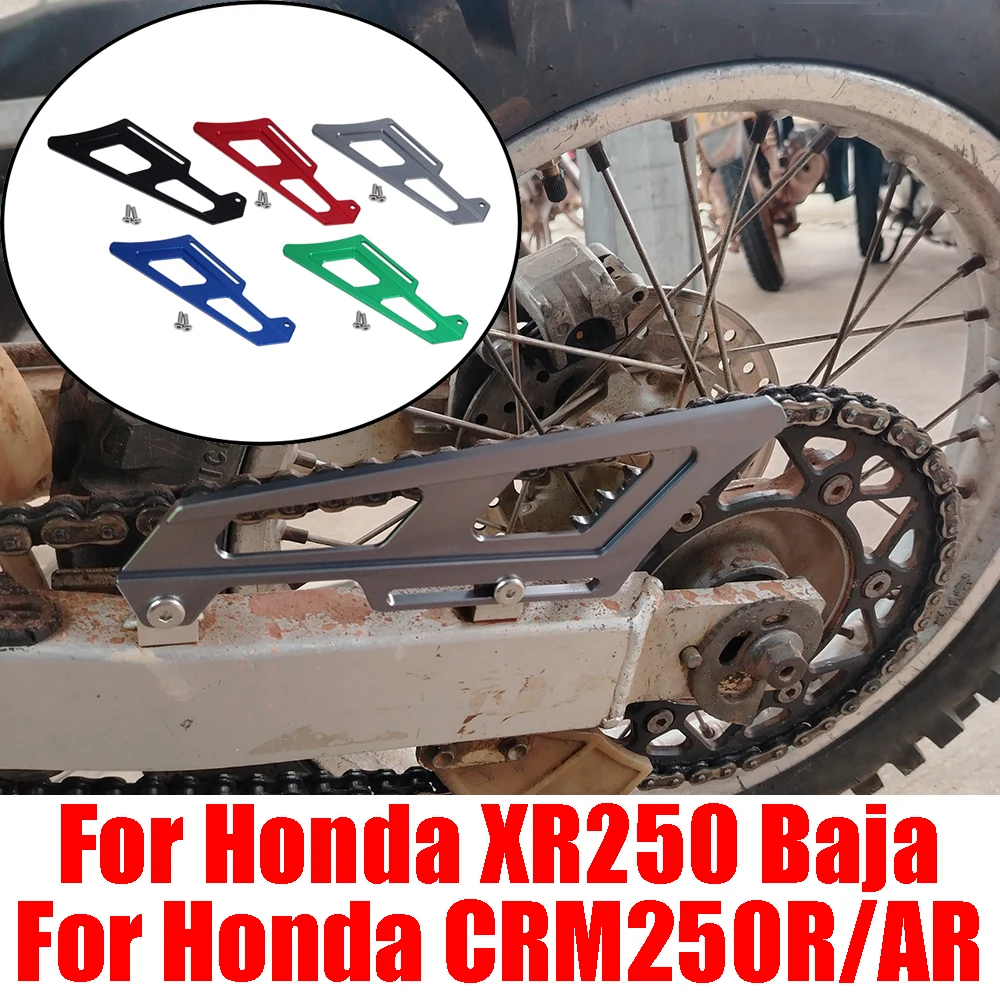 

For Honda Baja XR250 XR 250 CRM250R CRM250AR CRM 250 Motorcycle Accessories Rear Sprocket Chain Guard Protector Protection Cover