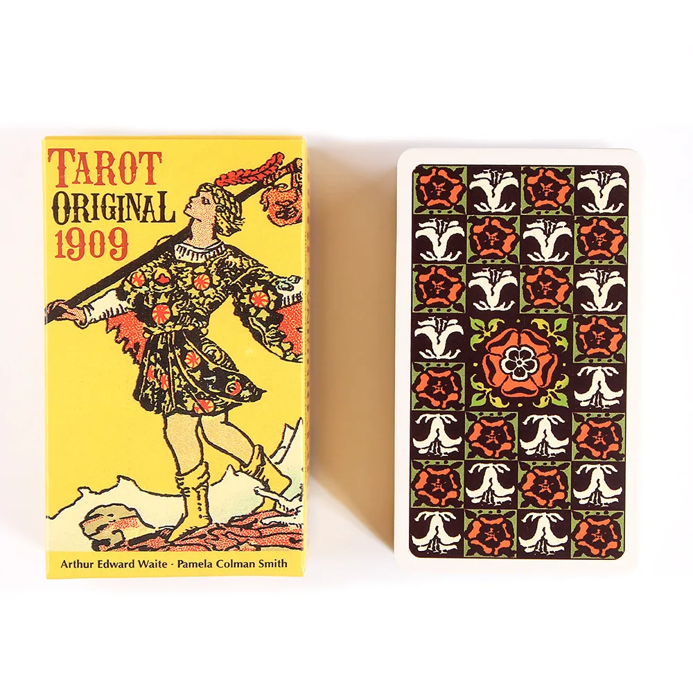 

Tarot Original 1909 Deck Cards English Classic 1909 Tarot 78 Card Popular Deck Card Game Board PDF Guidebook