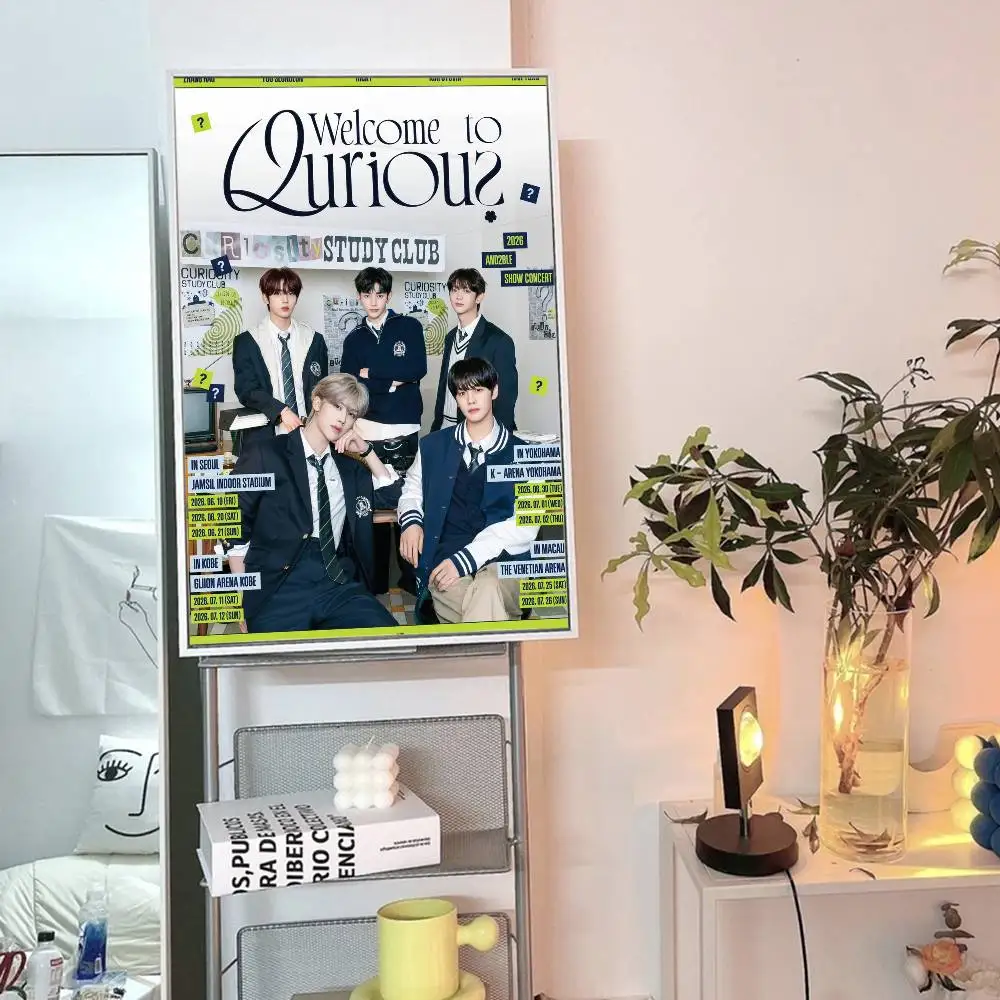 Kpop A-AND2BLE BOY DIY Sticky Poster Whitepaper Prints Posters Artwork Vintage Decorative Painting - view 2