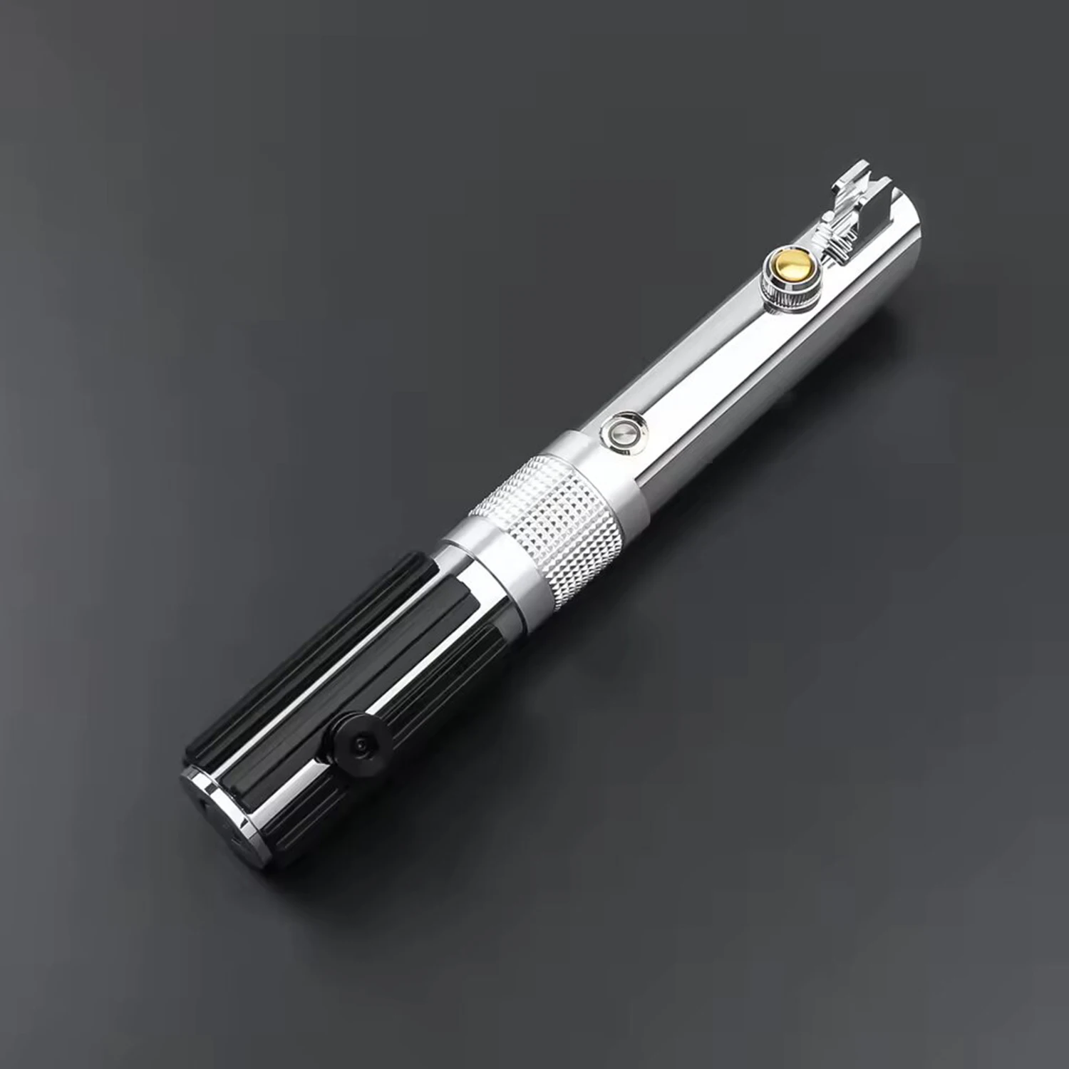 TXQSABER Anakin Skywalker EP2/EP3 Replica Sword Hilt No Blade Metal Empty Handle comes with Core Smooth Swing FOC Bluetooth Jedi