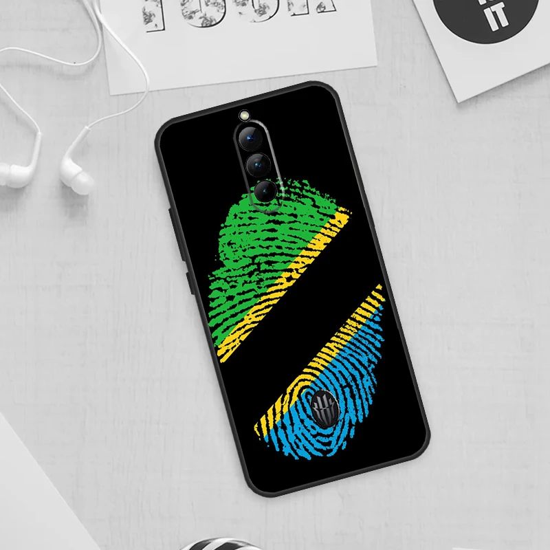 Tanzania National Flag Phone Case For ZTE Nubia Red Magic 8 8S 9 Pro Plus RedMagic 6S 7S 6 7 Pro 5S 5G 6R Cover