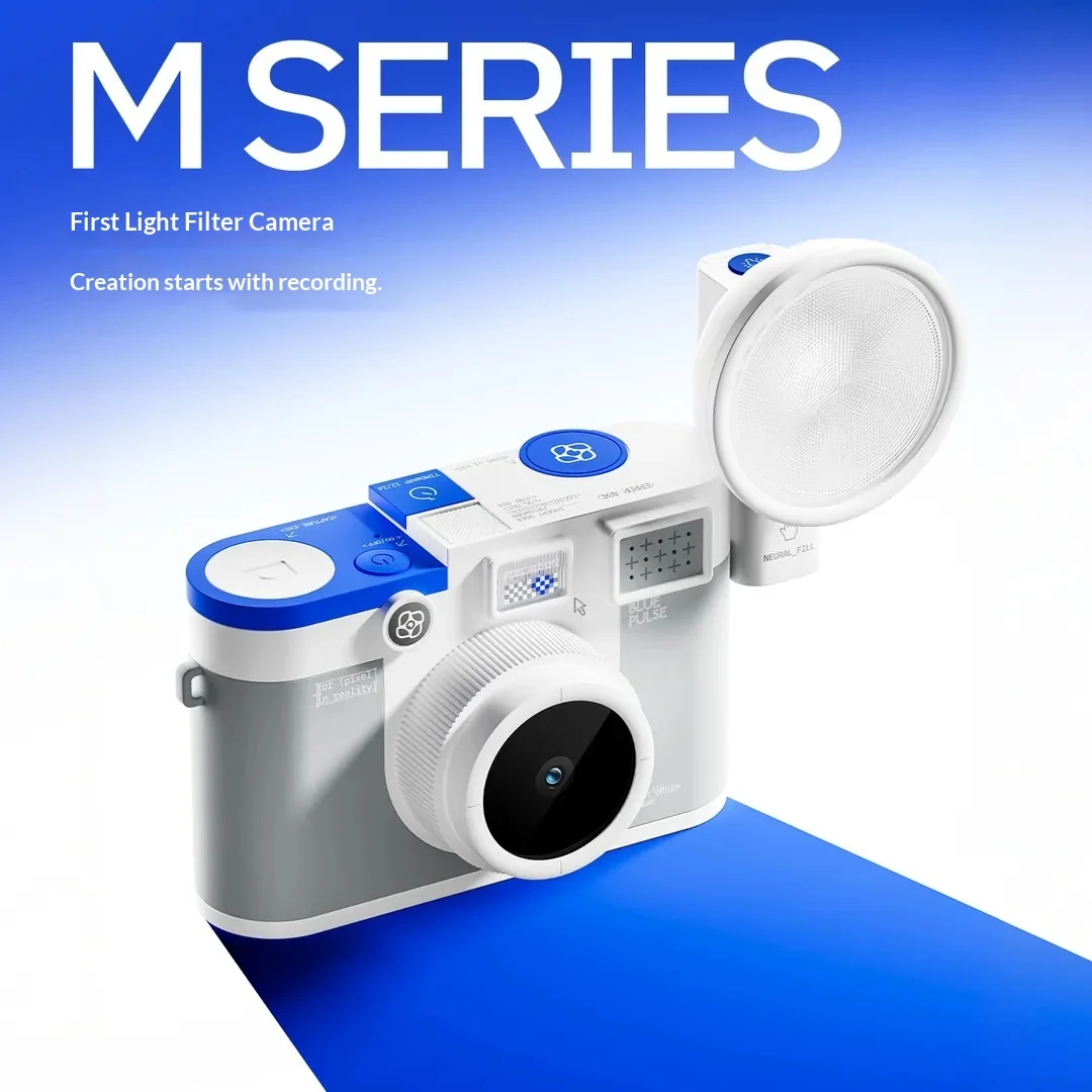 Picture 3: Chuzhao Brain ON M3 Filter Camera Digital Retro Ccd High-Definition IPS Screen Mini Camera Travel Portable Small Camer Cameras