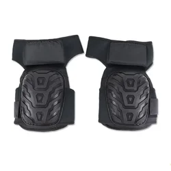 1pcs Outdoor Work Knee Pads Black PVC Material Garden DIY Industrial Building Kneeling Car Repair Wear-resistant Protective Gear