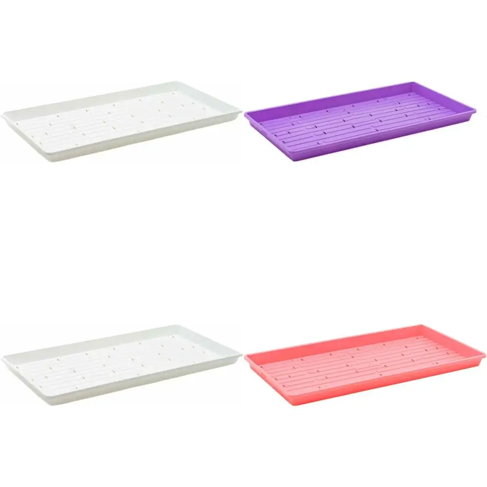 

Белые микрозеленые лотки Extra Strength, упаковка из 10 штук, неглубокие с отверстиями для фермера с ремнями