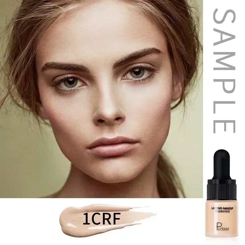 New Small Bottle Liquid Foundation Cream For Face Concealer Matte Female Makeup Base Waterproof Long Lasting Facial Cosmetics